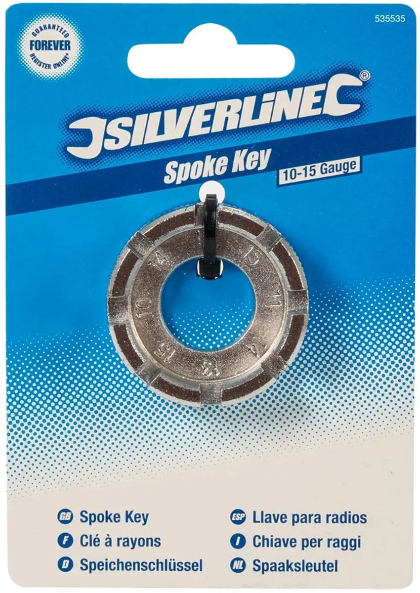 Silverline Spaaksleutel 10-15mm - Chroom Geplateerd - afbeelding 6 van 6