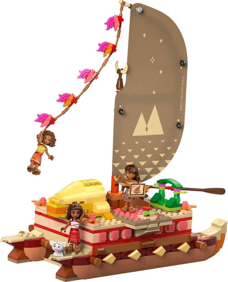 LEGO Disney Princess Vaiana's Avonturenkano 43270 - 529 Stukken - afbeelding 6 van 6