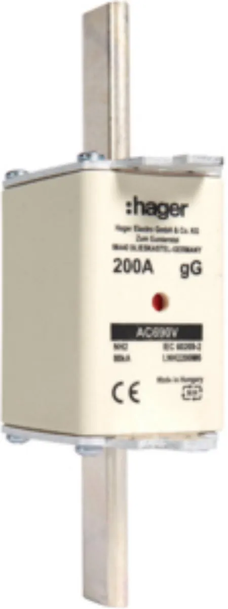 Hager LNH2200M6 MESPATR.NH2 GG 200A