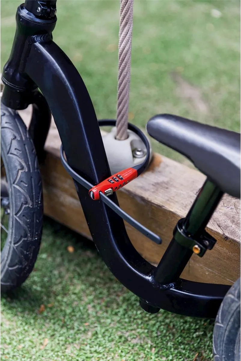 ABUS Combiflex TravelGuard Cijferslot 45cm - Rood