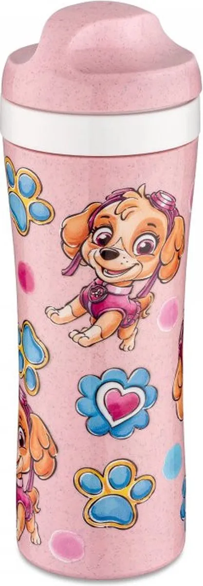 Bio Circulair Oase Drinkfles 425ml - Paw Patrol Pink