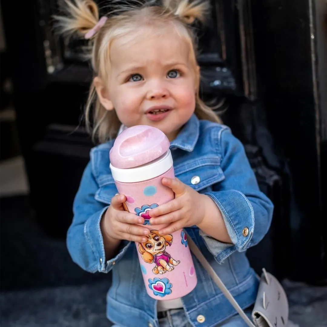 Bio Circulair Oase Drinkfles 425ml - Paw Patrol Pink