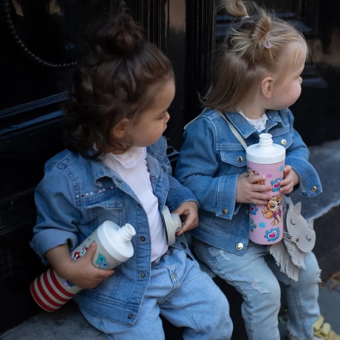 Bio Circulair Oase Drinkfles 425ml - Paw Patrol Pink