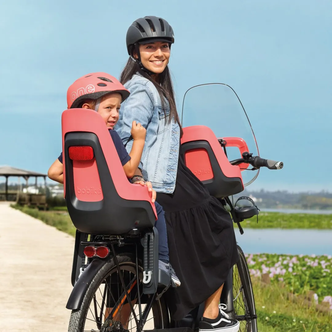 Bobike One Maxi Fietsstoeltje Achter Urban Black