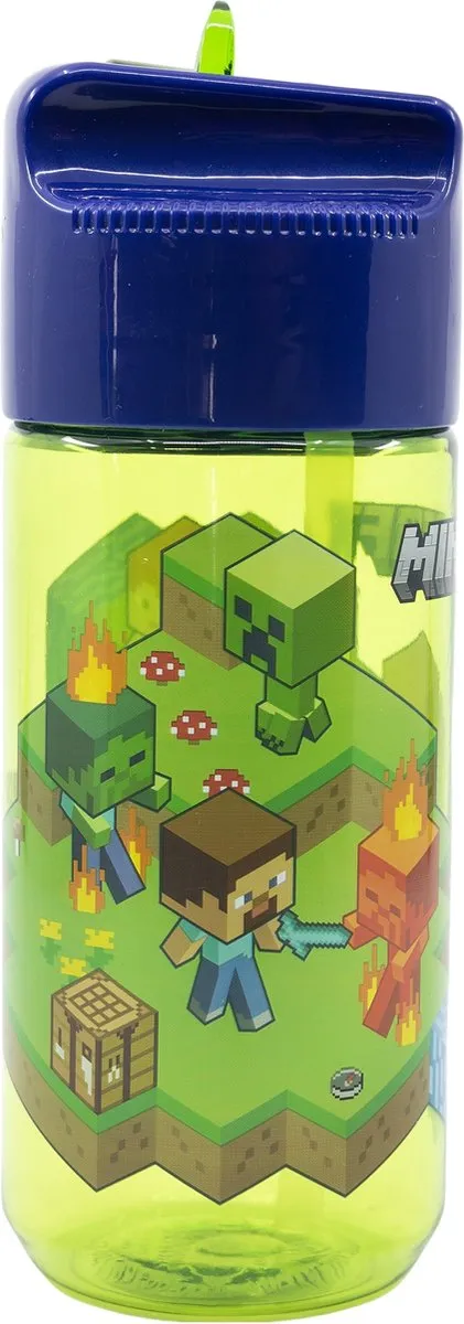 Minecraft Drinkfles 430ml