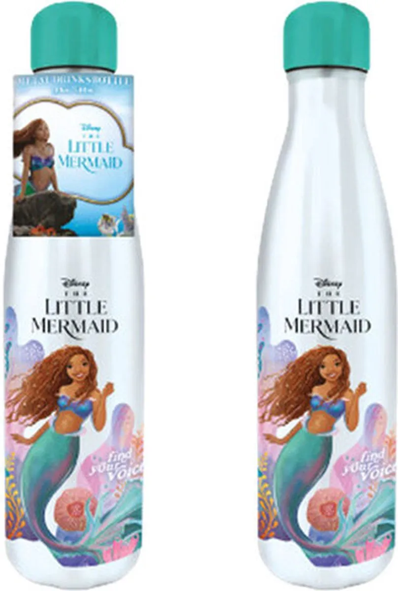 Disney The Little Mermaid Thermosfles - Groen/Wit