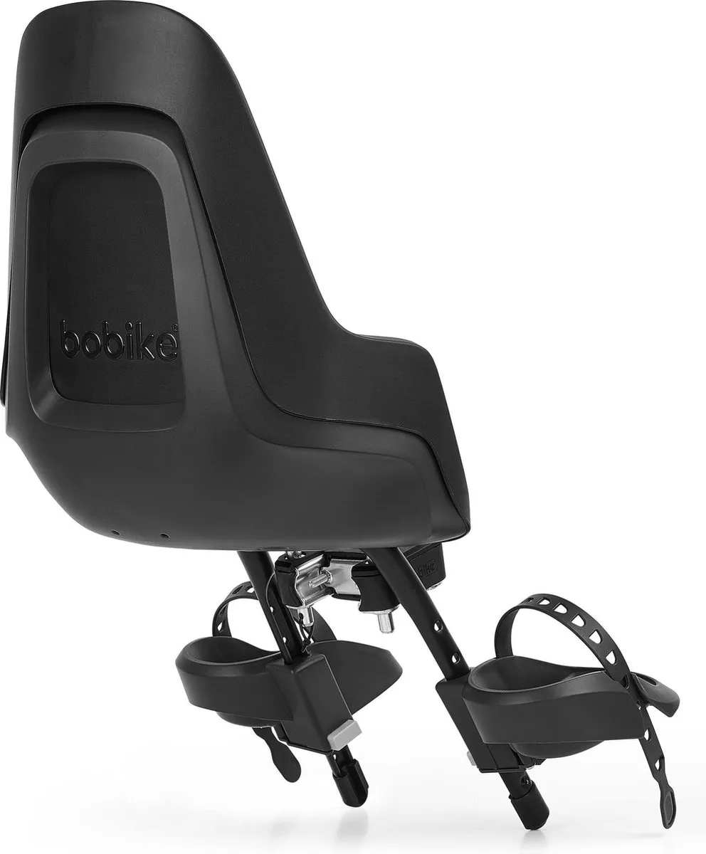 Bobike One Mini Fietsstoeltje Urban Black