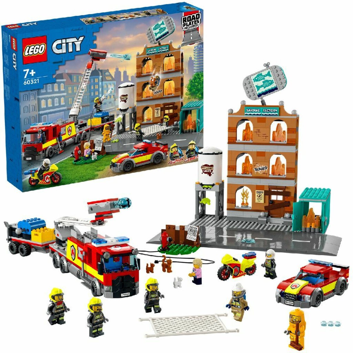 LEGO City Brandweerteam - 60321