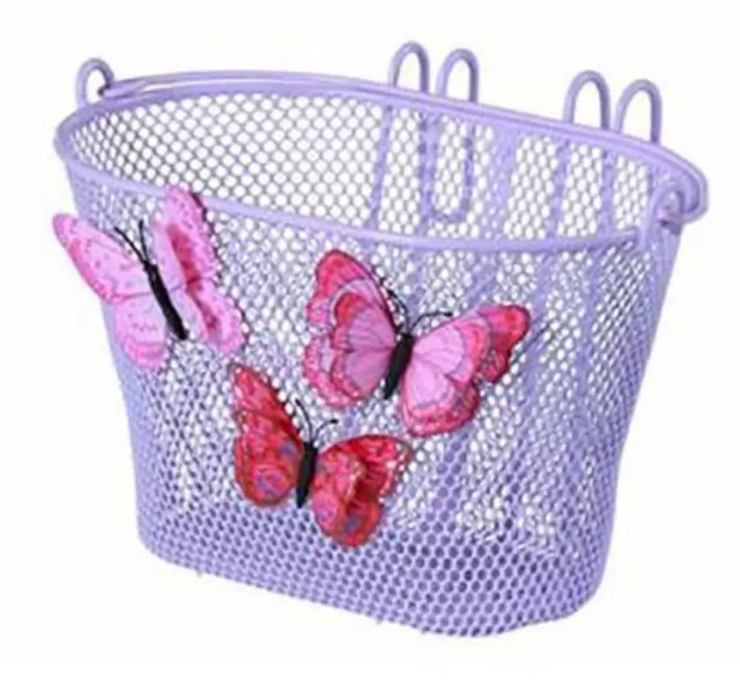 Basil Jasmin Butterfly Kinderfietsmand - 10.9L - Lila