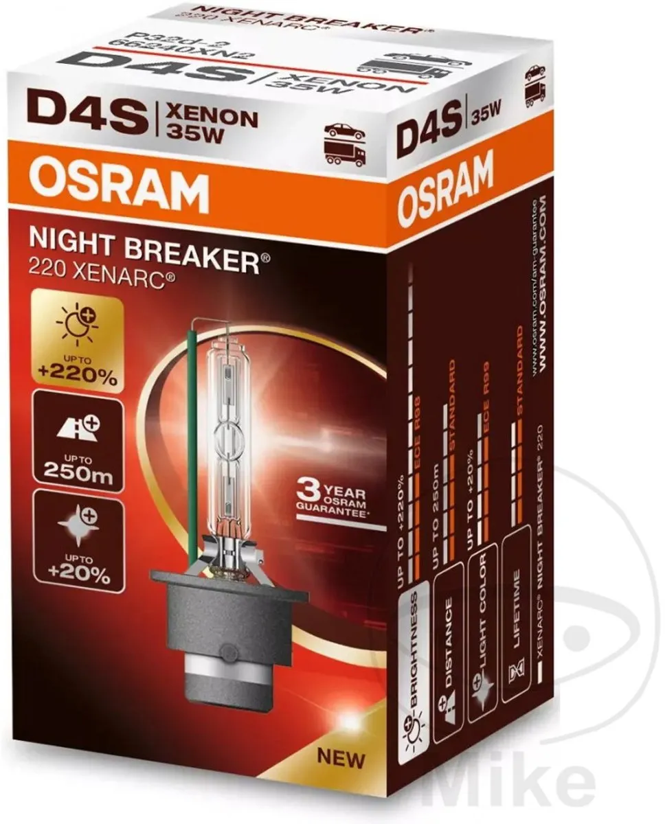 Osram Night Breaker 220 Xenarc D4S Halogeenlamp