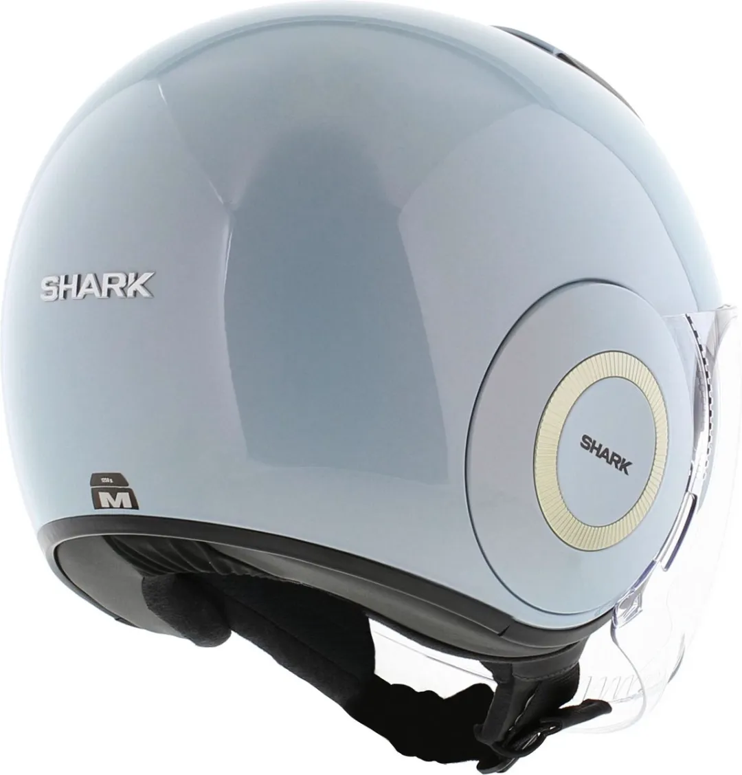 Shark Nano Blank Pearl Helm - XS - Blauw