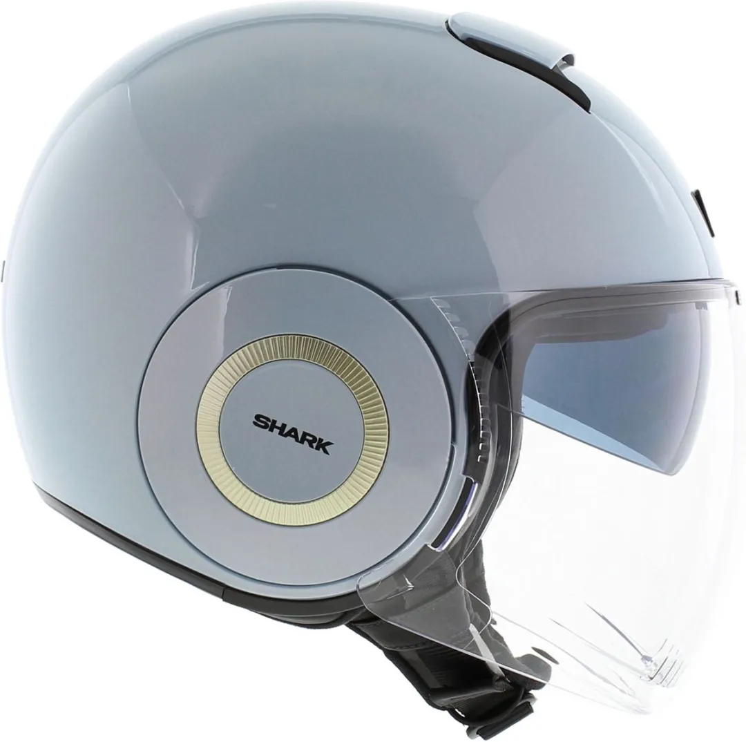 Shark Nano Blank Pearl Helm - XS - Blauw