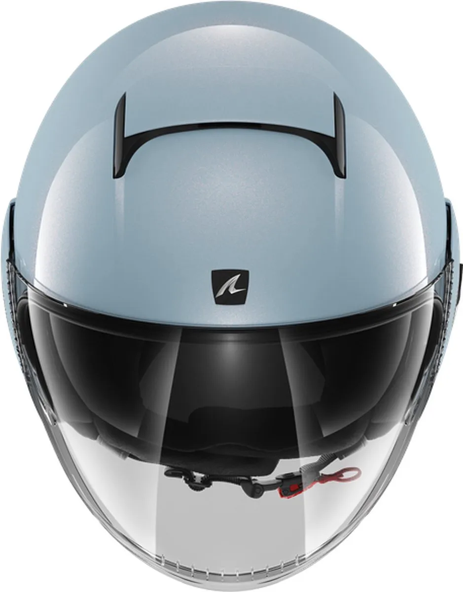 Shark Nano Blank Pearl Helm - XS - Blauw - afbeelding 6 van 6