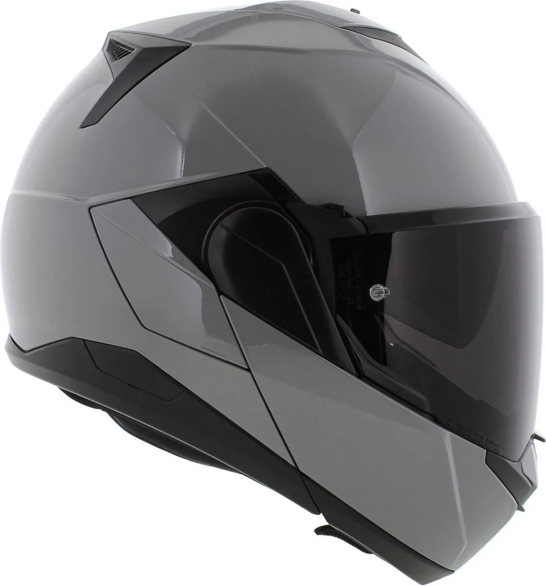 Shark Oxo Dark Shadow Systeemhelm - Maat S - Zilver