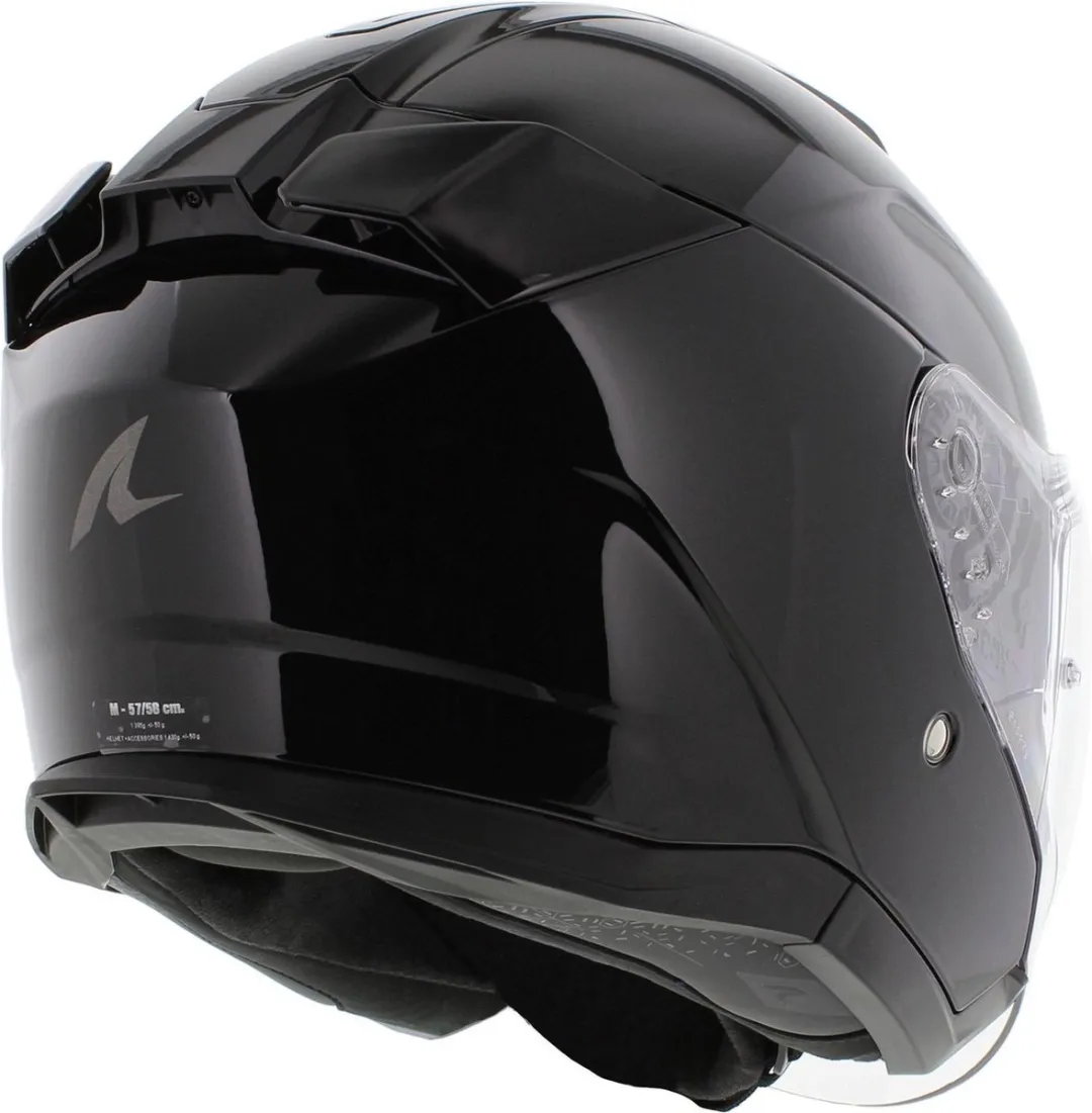 Shark Skwal Jet Blank Open Helm - S - Zwart - afbeelding 6 van 6
