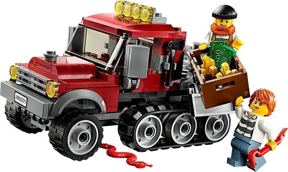 LEGO City Hovercraft Achtervolging 60071 - 331 Stukken - Multikleur