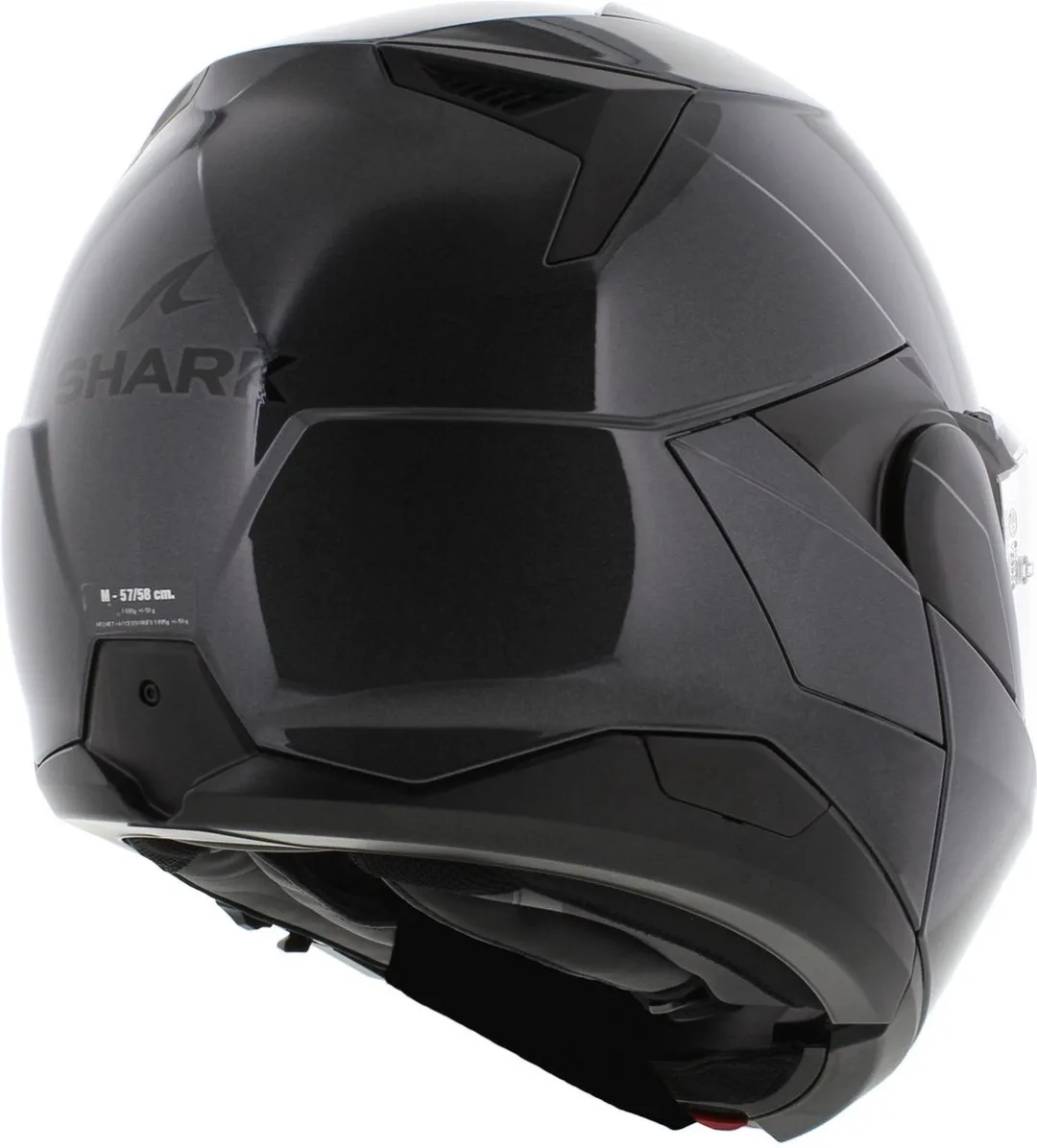 Shark Oxo Blank Systeemhelm - XL - Gunmetal