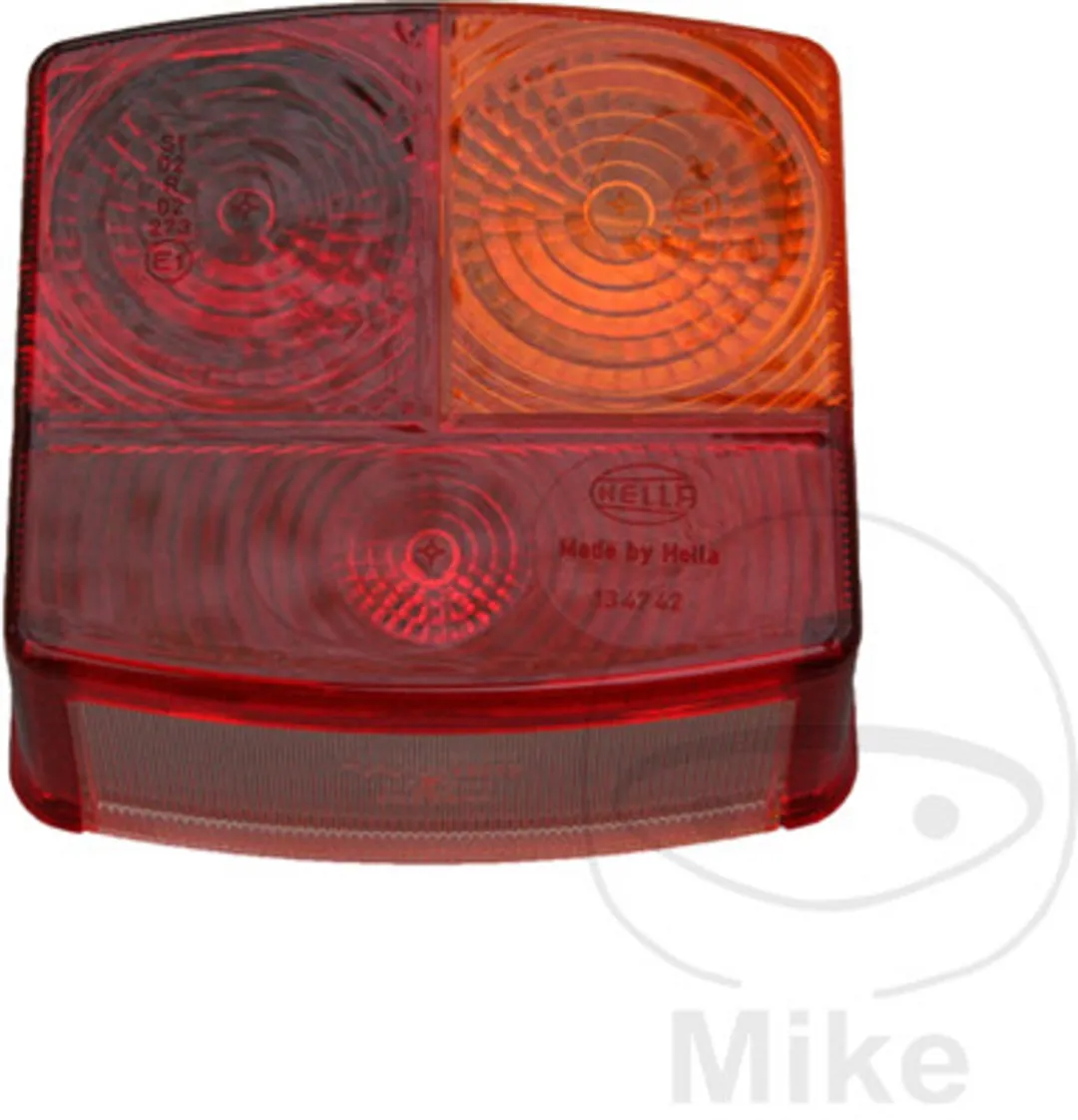 Hella Los Lampglas 3-Kamer 9EL 134 740-001 - Oranje/Rood