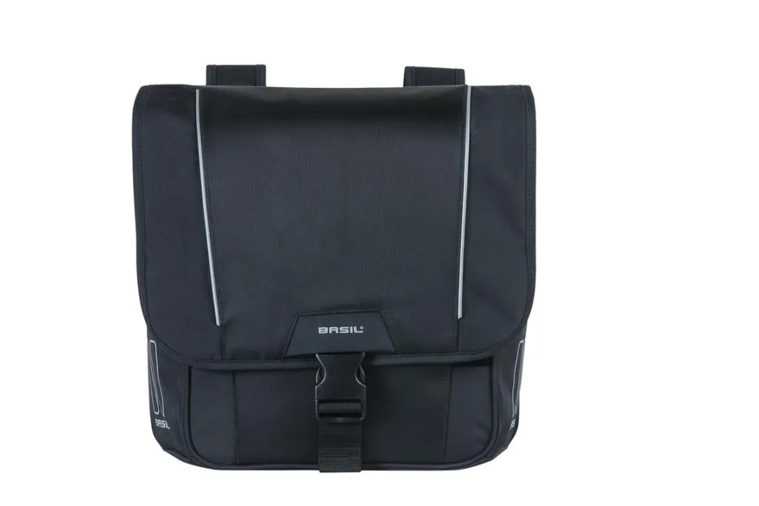 Basil Sport Design Dubbele Fietstas 32L - Zwart