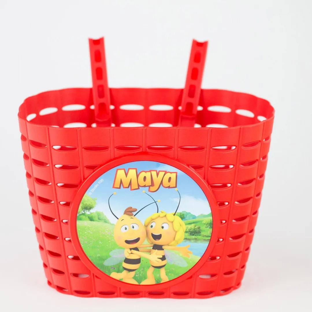 Studio 100 Kinderfietsmand Maya De Bij Junior 20cm - Rood