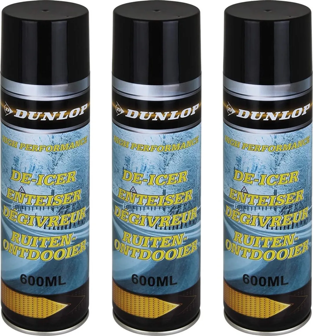 Dunlop Antivries Spray Icer Ruitontdooier 600ml