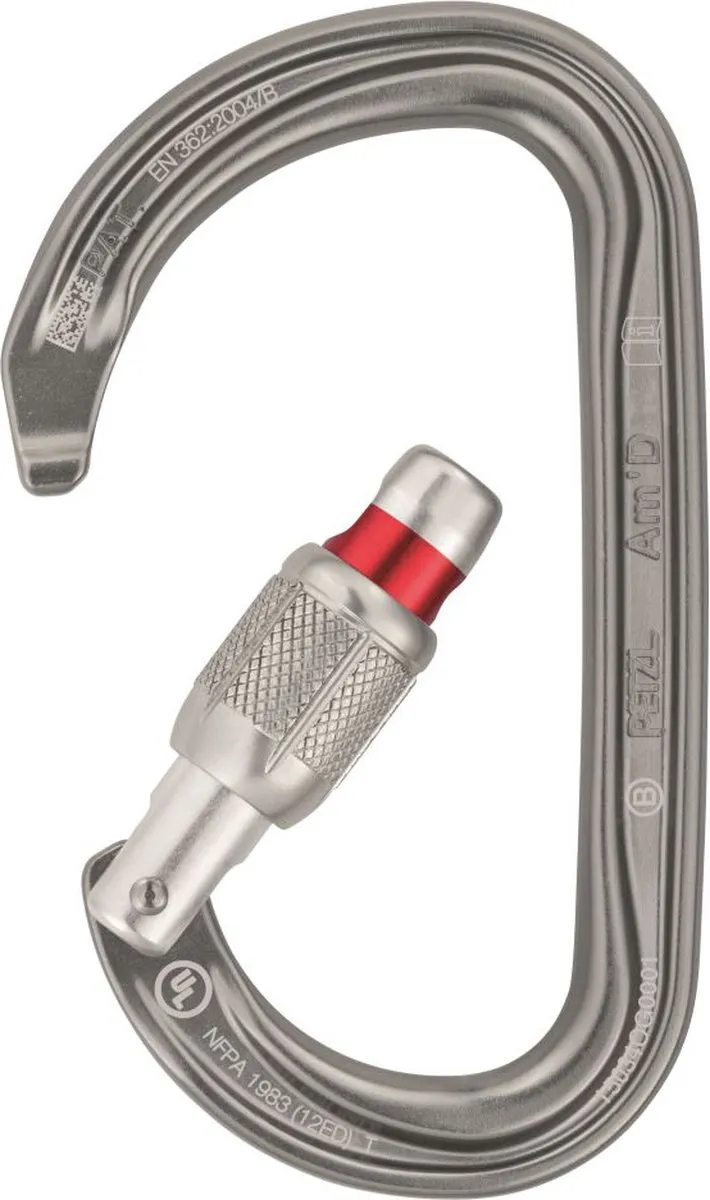 Petzl Am'D Ball Lock Karabijn - Zwart