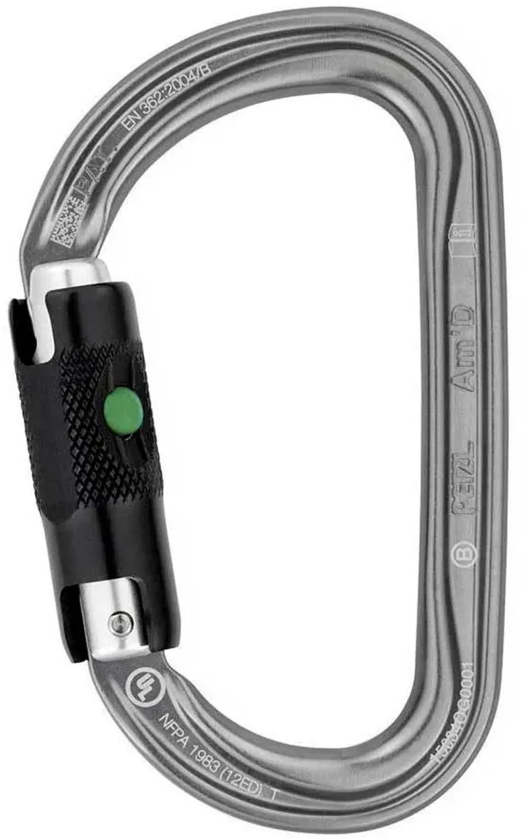 Petzl Am'D Ball Lock Karabijn - Zwart