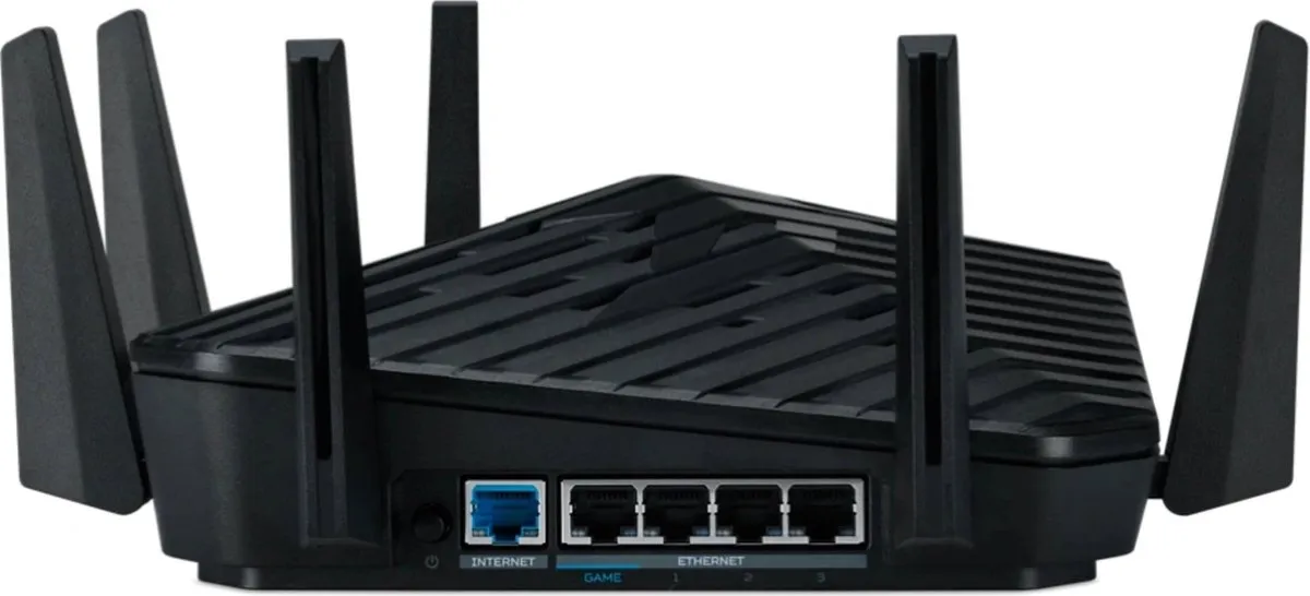 Acer Predator Connect W6 Wi-Fi 6E Router - Tri Band 7800 Mbps - Zwart