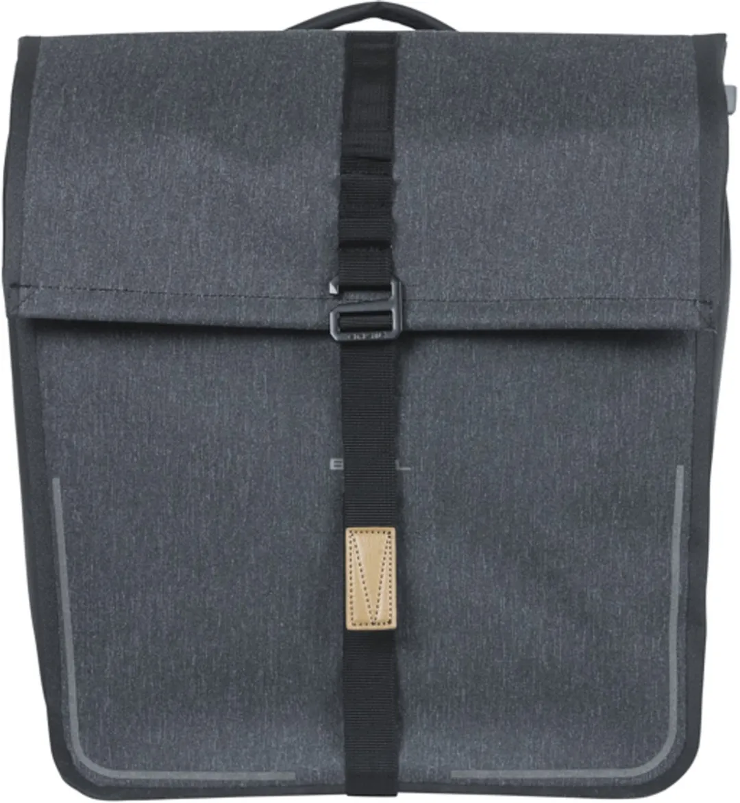 Basil Urban Dry MIK Dubbele Fietstas 50L - Grijs