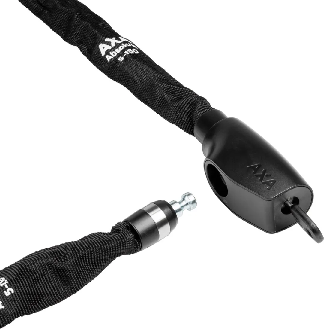 AXA Absolute 5 Kettingslot 150cm - Zwart