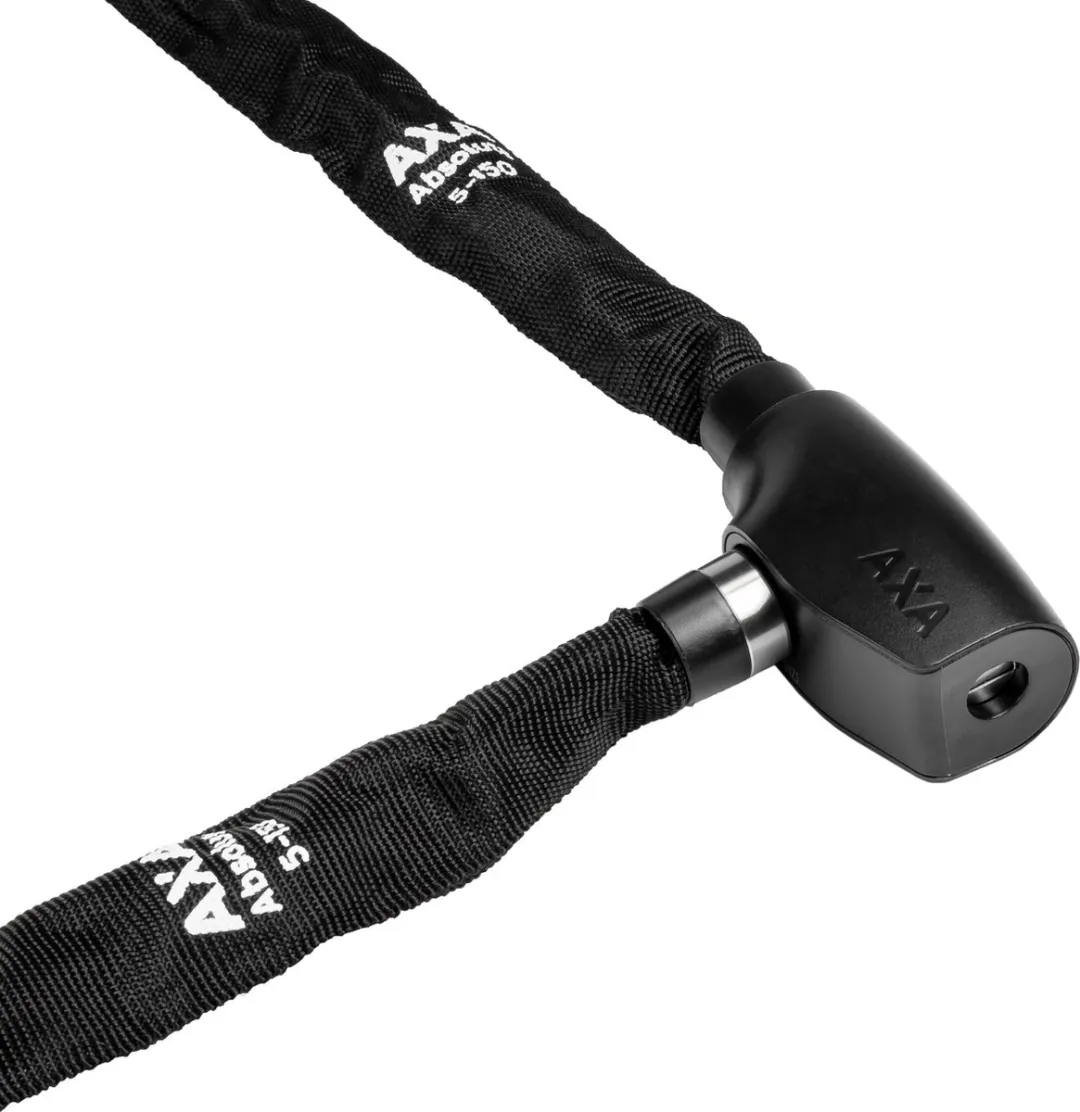 AXA Absolute 5 Kettingslot 150cm - Zwart