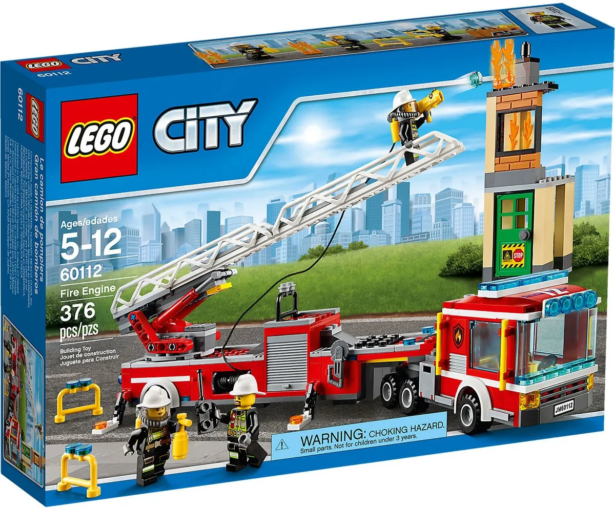 LEGO 60112 Brandweer Ladderwagen