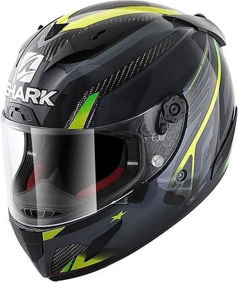 Shark Race-R Pro Carbon Integraalhelm - Maat L - Rood