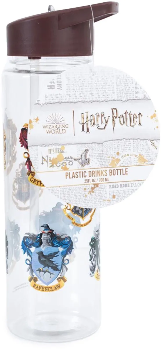 Harry Potter Huizenwapen Drinkfles - Multicolor - PDB27950
