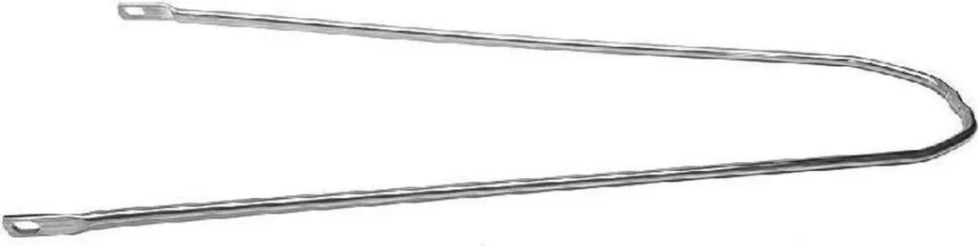 Gazelle Spatbordstang 28 inch 349mm - Zilver
