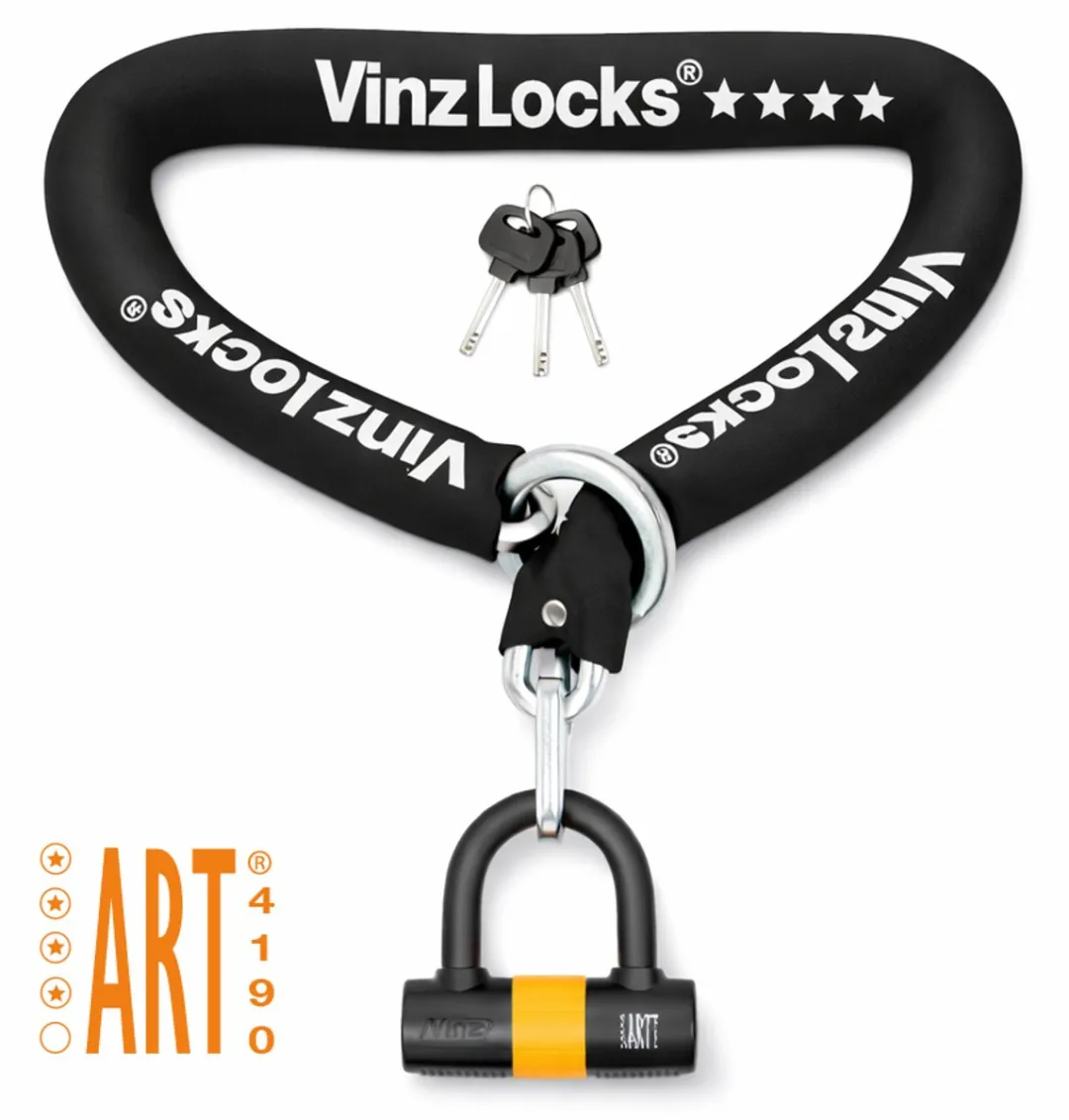 VINZ Trivor ART 4 Kettingslot 120cm