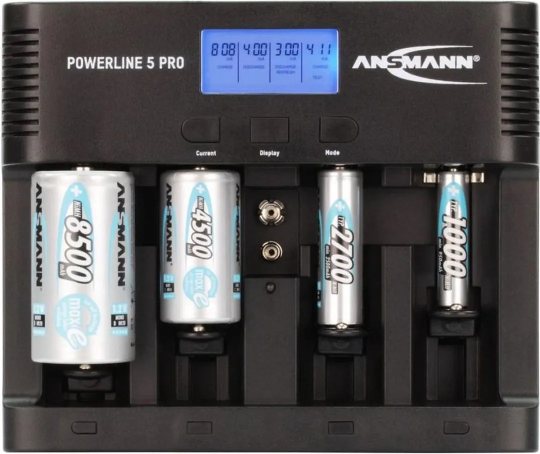 ANSMANN Powerline 5 Pro Multifunctionele Batterijlader