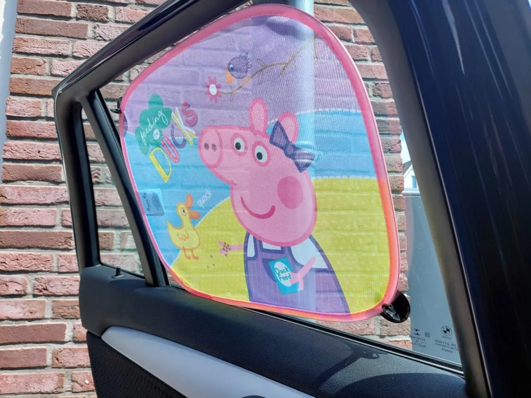 Disney Peppa Pig Autozonnescherm - 2 Stuks - Multicolor
