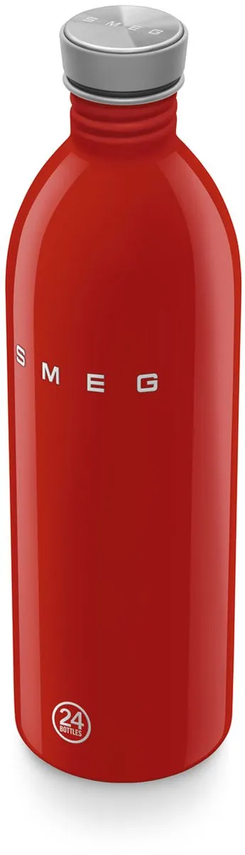 Smeg Urbanfles WBF02RD 1000ml - Rood
