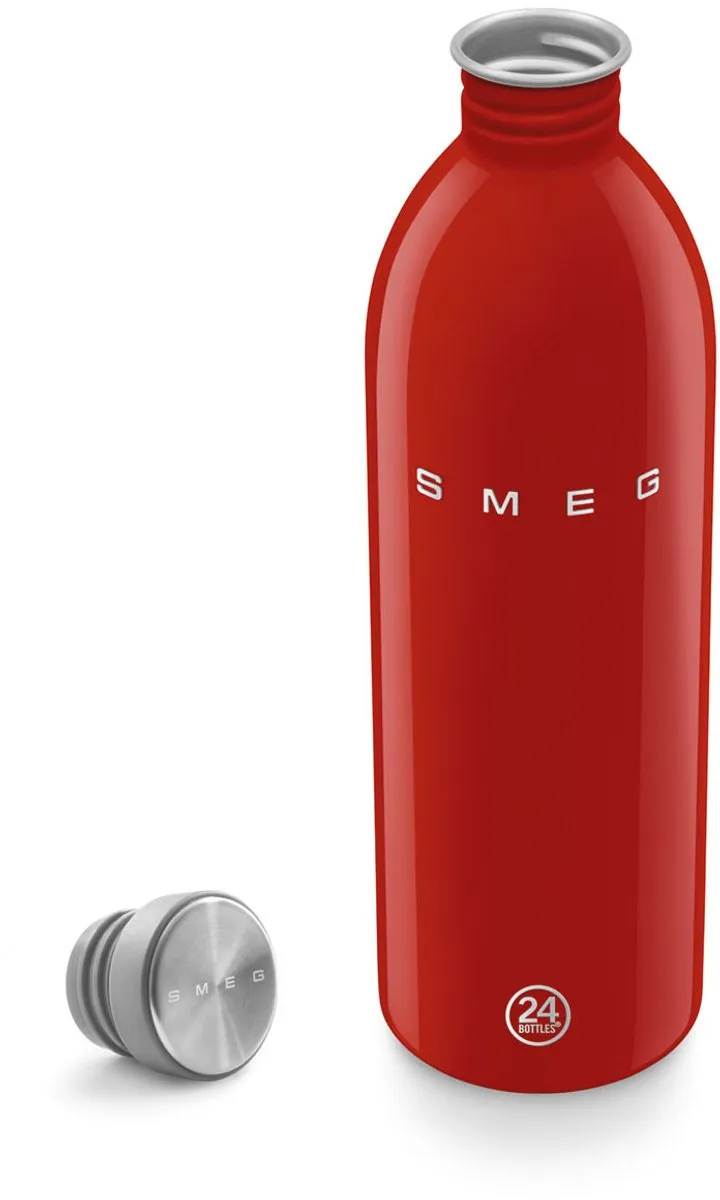 Smeg Urbanfles WBF02RD 1000ml - Rood