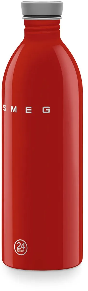 Smeg Urbanfles WBF02RD 1000ml - Rood