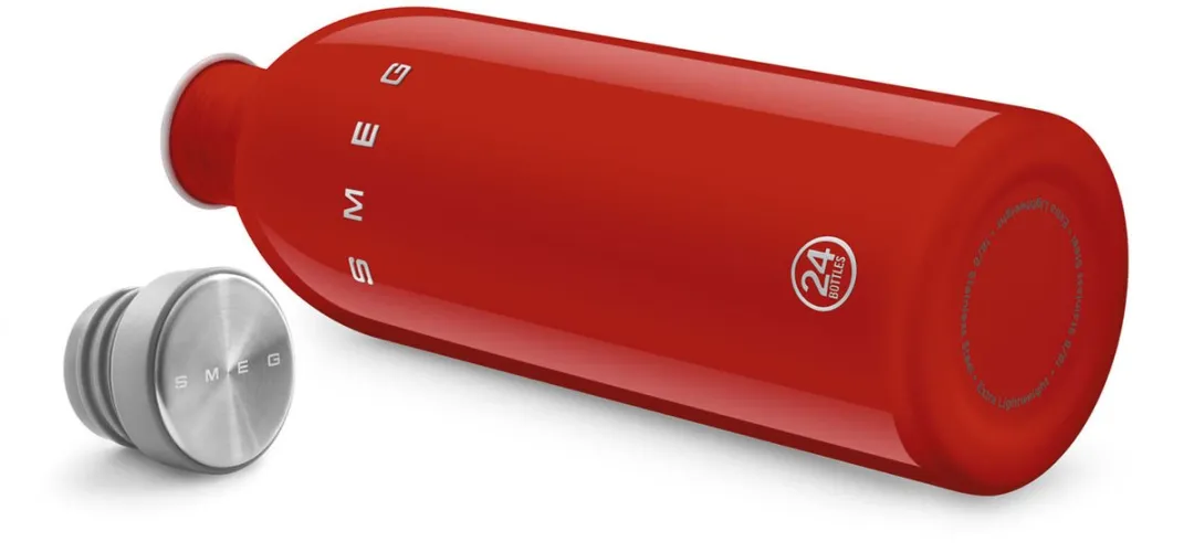 Smeg Urbanfles WBF02RD 1000ml - Rood