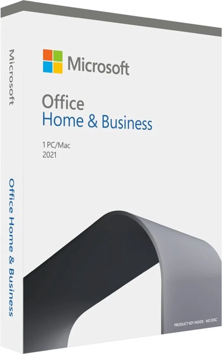 Microsoft Office 2021 Home & Business - 1 apparaat - Eenmalige aankoop