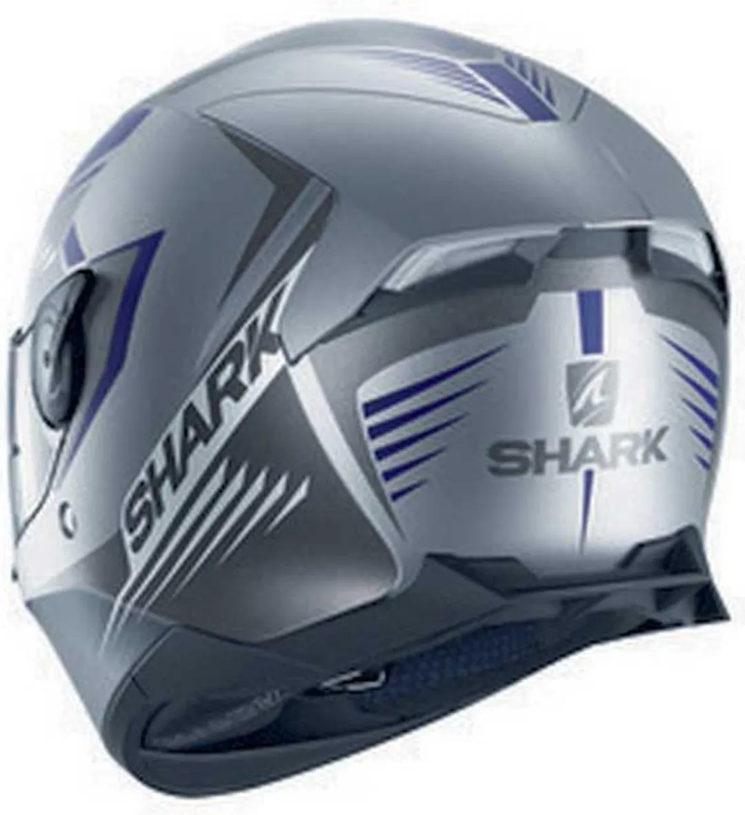 Shark Skwal 2.2 Hallder Motorhelm - Mat Antraciet - Maat S - afbeelding 6 van 6