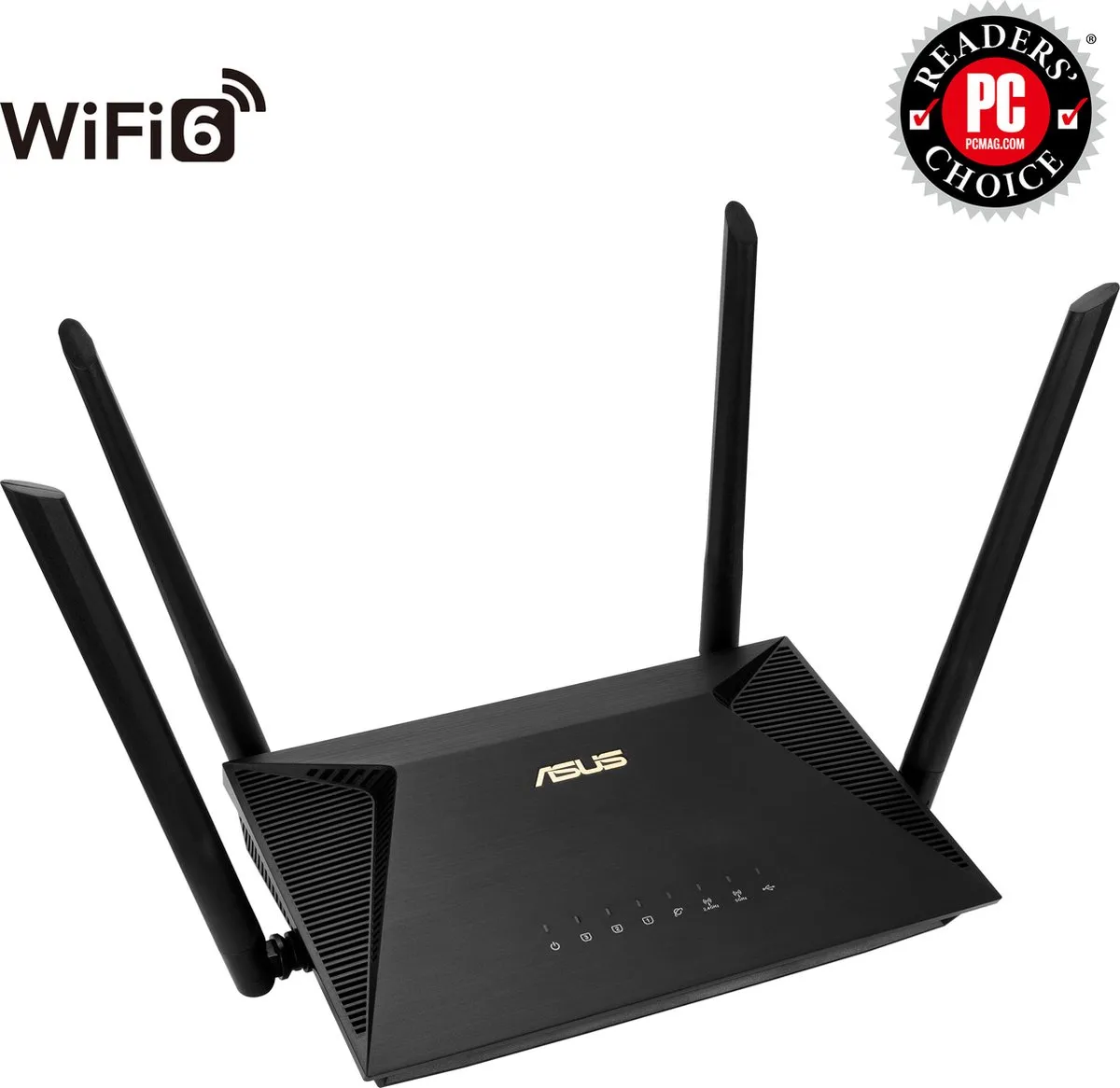 ASUS RT-AX1800U WiFi 6 Router - 1800 Mbps - 4x LAN - afbeelding 6 van 6