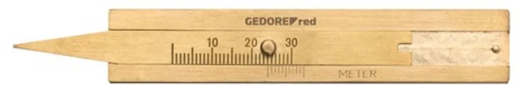Gedore RED 3301552 Bandenprofielmeter 0-30mm