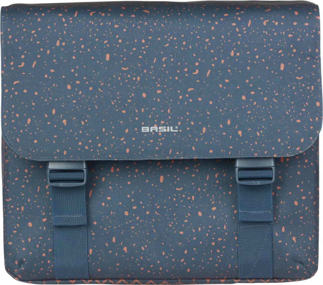 Basil Flair Dubbele Fietstas MIK 35L - Navy