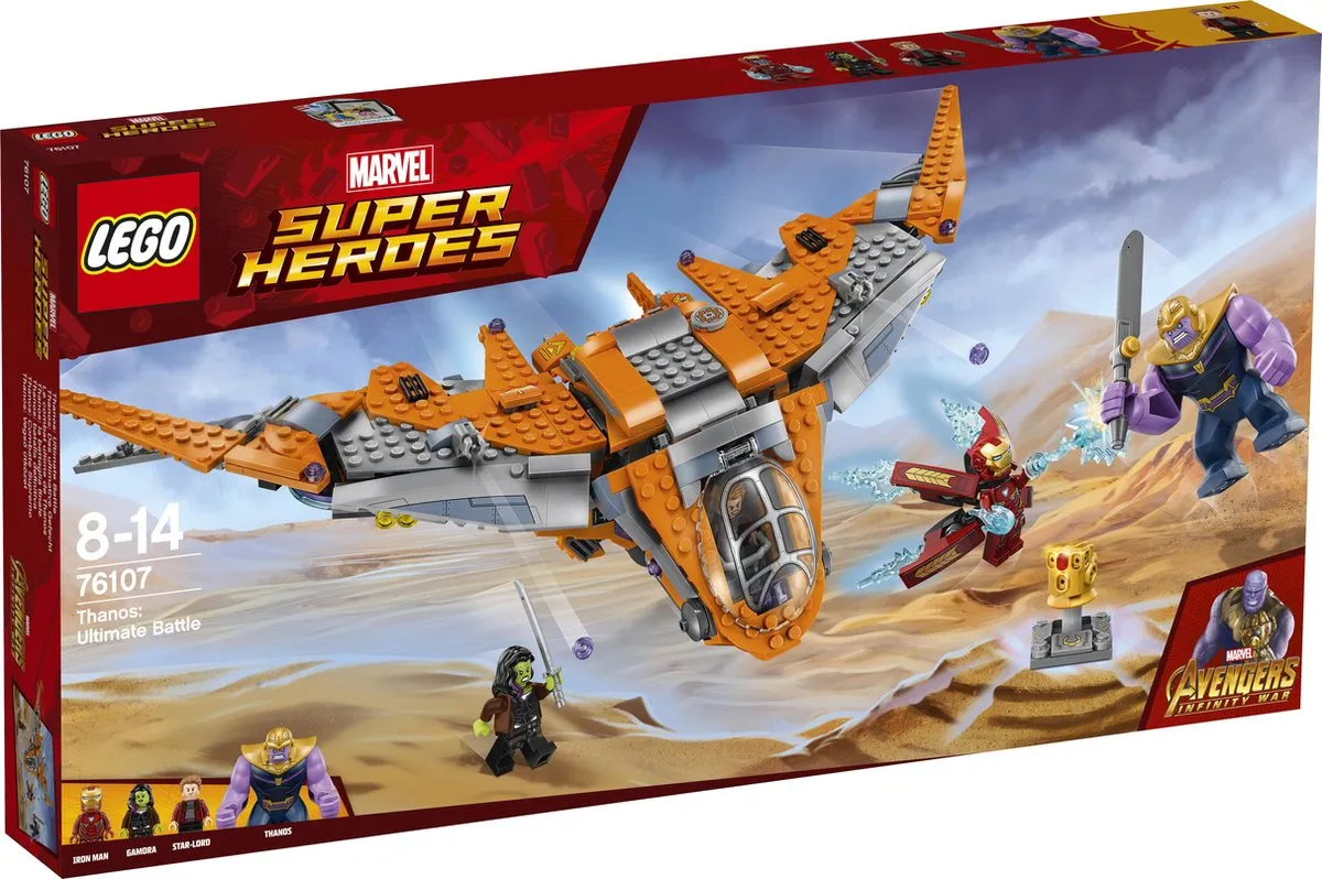 LEGO Marvel Avengers Thanos 76107