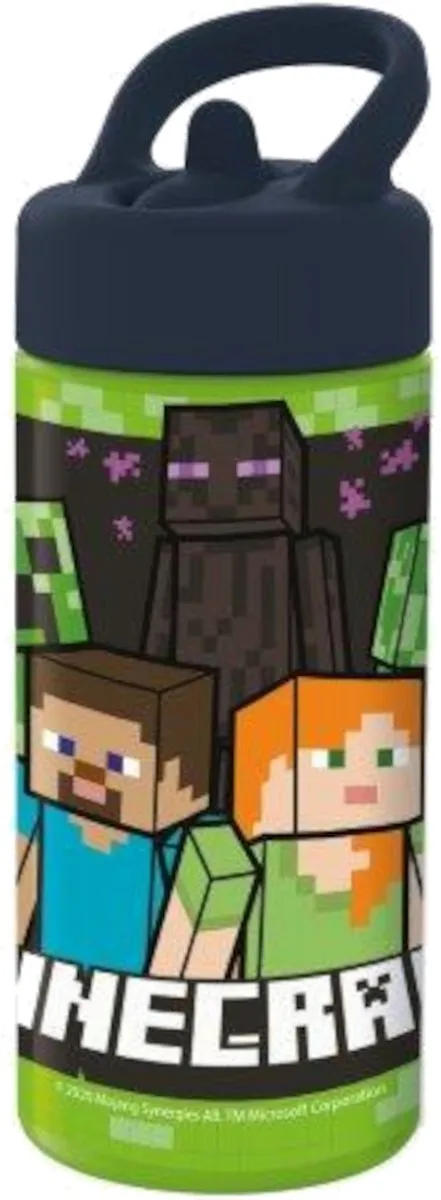 Minecraft Drinkfles 400ml