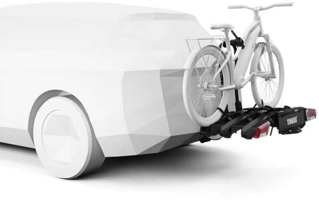 Thule EasyFold 3 - Fietsendrager - Geschikt voor 3 (elektrische) fietsen - Compact Opvouwbaar